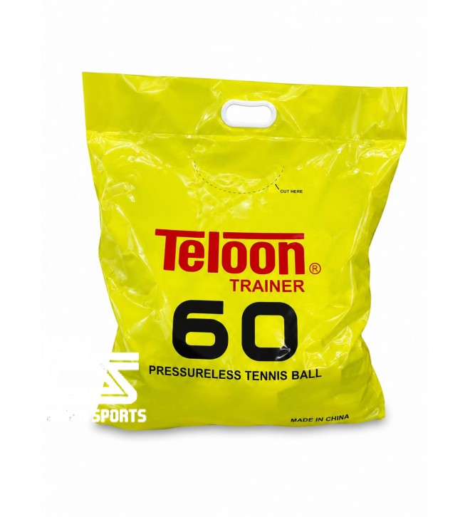 Teloon Tennis Ball Trainer 60Pcs